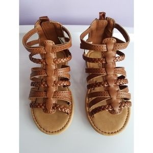 Size 7 worn once gladiator sandals toddler